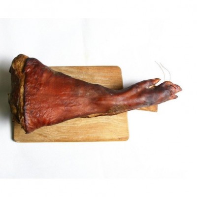 厂家批发烟熏腊青猪蹄 四川特产 烟熏猪蹄腊肉香肠现货腊猪脚猪排 30件图5