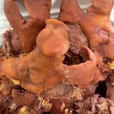 卤猪头肉源头厂家批发下酒菜预制菜地摊卤菜店餐饮食材批发卤猪头  60件图3
