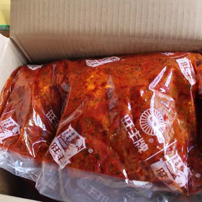 四川特产旺丰郫县豆瓣酱20斤正宗郫县红油旺丰豆酱10公斤炒菜火锅 1件图2