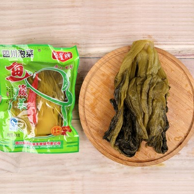 正宗四川味星鱼泡菜400g农家泡青菜酸菜鱼专用酸菜袋装鱼 酸菜腌菜 6袋图4