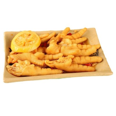 定制五斤装商用有骨鸡爪泰式柠檬鸡爪带骨餐饮批发腌凤爪网红小吃10袋图5