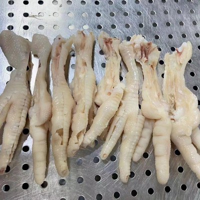 冷冻生鲜去骨生鸡脚商用无骨鸡爪脱骨冷链运输柠檬鸡爪厂家批发1千克图2