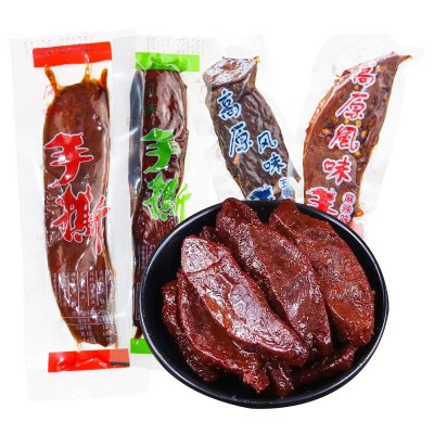 四川风味手撕鸭肉零食景区特产食品小吃牛肉干批发风干手撕牛肉5斤图4