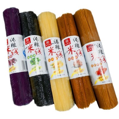 旺华派果蔬米粉粗粮绵阳炒米粉400g儿童五谷米粉玉米米线批发干粉 1袋图4