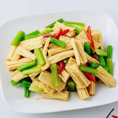 腐竹段干货袋装2.6斤净重豆皮凉拌卤菜餐饮食材商用多地包邮 1包图5