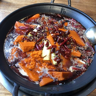 重庆酵藏火锅底料香麻辣牛油非海底捞名扬串串香调料厂家直 销批发1包图3