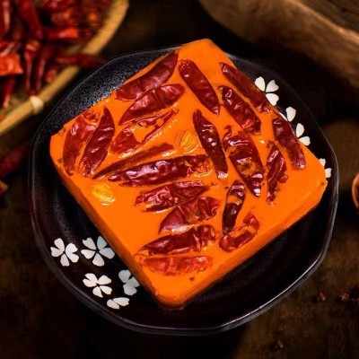 重庆桥头火锅底料牛油麻辣烫麻辣干锅香锅调料家用火锅底料200克2袋图2