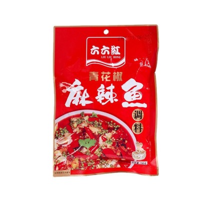 六六红青花椒鱼调料 150g/袋 四川青椒麻椒火锅鱼调料家用批发3袋图5