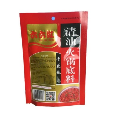 六六红厂家直发 清油火锅底料200g/袋 青花椒麻辣火锅底 料批发3袋图4