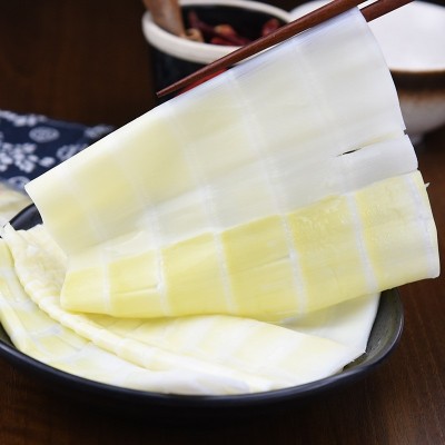 产地 四川蜀优鲜道火锅新鲜笋片500g袋脆嫩竹笋片冒菜食材餐饮用3袋图2