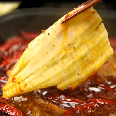 产地 四川蜀优鲜道火锅新鲜笋片500g袋脆嫩竹笋片冒菜食材餐饮用3袋图5