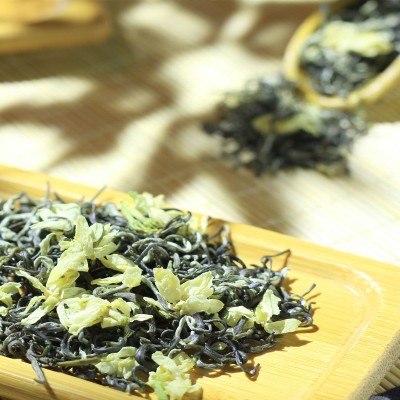 茉莉花茶碧潭竹蜀茗润飘雪茉莉雪竹浓香2024新花茶500g散装茶叶1斤图2