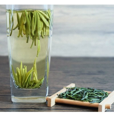 竹青叶雀舌新茶2024特级绿茶四川峨眉山明前单芽散装批发 龙芽翠芽1件图5