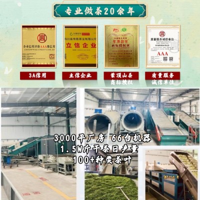 竹青叶雀舌新茶2024特级绿茶四川峨眉山明前单芽散装批发 龙芽翠芽1件图3