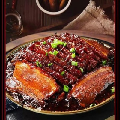 四川坝坝宴正宗五花肉梅菜扣肉半成品批发预菜速食方便便捷2盒图3