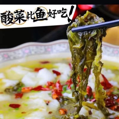 四川贵州正宗鱼酸菜老坛酸菜下饭酸菜鱼400g大袋装批发商用家用20袋图3