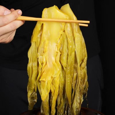 四川贵州正宗鱼酸菜老坛酸菜下饭酸菜鱼400g大袋装批发商用家用20袋图2