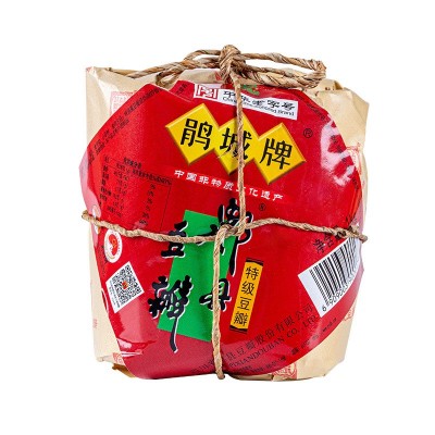 批发鹃城牌特级郫县豆瓣酱1kg纸包 3年精酿家用炒菜正宗四川特产1个图5