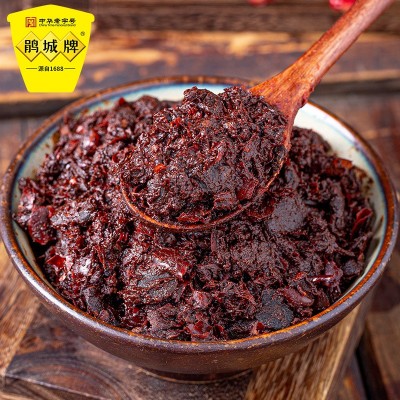 批发鹃城牌特级郫县豆瓣酱1kg纸包 3年精酿家用炒菜正宗四川特产1个图4