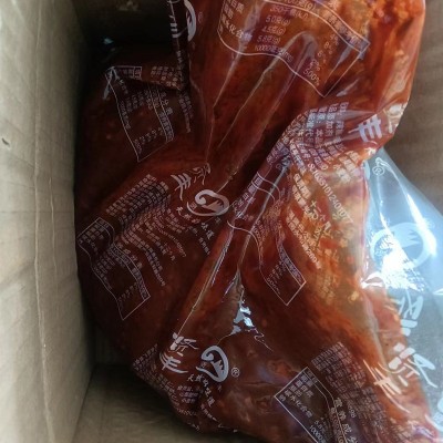 四川郫县豆瓣酱商用批发 5斤罐装川菜调味料辣椒酱红油豆瓣酱餐饮1箱图3