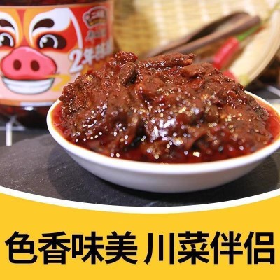 旺丰【非遗】零添加郫县豆瓣2年陈酿自然香红油川菜豆瓣酱微辣2包图2
