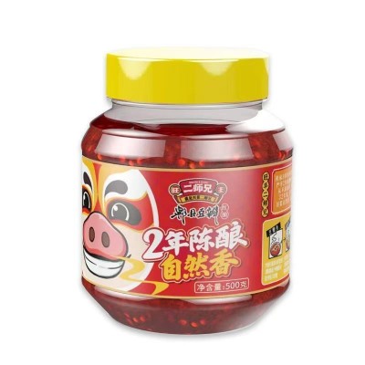 旺丰【非遗】零添加郫县豆瓣2年陈酿自然香红油川菜豆瓣酱微辣2包图5