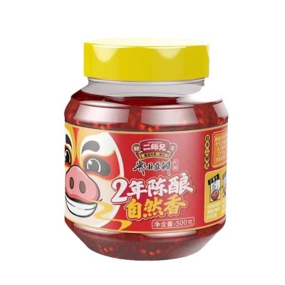 旺丰【非遗】零添加郫县豆瓣2年陈酿自然香红油川菜豆瓣酱微辣2包图4