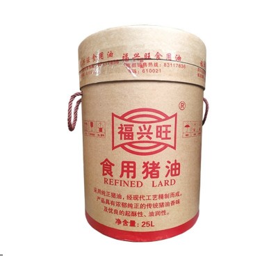 福兴旺猪油25L 餐厅酒店蛋糕猪油食用起酥油糕点烘焙起酥油商用1箱图5