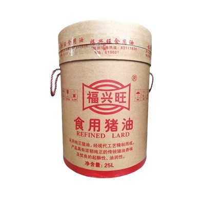 福兴旺猪油25L 餐厅酒店蛋糕猪油食用起酥油糕点烘焙起酥油商用1箱图4
