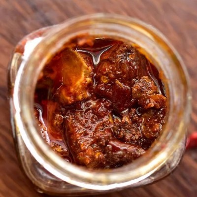 红油豆腐乳霉豆腐四川特产麻辣红灰门重庆贵州泸州臭腐乳下饭菜2瓶图2