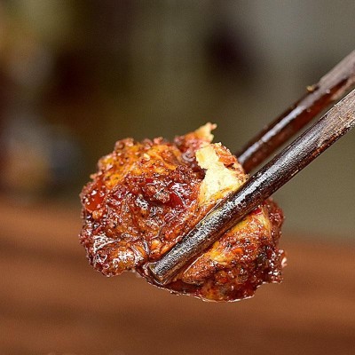 红油豆腐乳霉豆腐四川特产麻辣红灰门重庆贵州泸州臭腐乳下饭菜2瓶图4