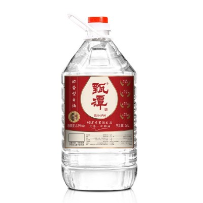 原浆酒纯粮酒散装高度白酒泡药酒四川散酒浓香型白酒52度醇厚1桶图5