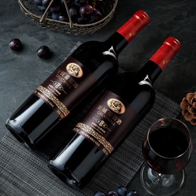 中粮长城干红葡萄酒长城盛藏5赤霞珠干红葡萄酒整箱6瓶批发光瓶酒2箱图3