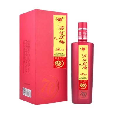 泸州浓香型白酒粮食酒喜酒寿酒满月酒来图定制泸州酒厂贴牌国牌酒6瓶图2