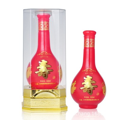 寿酒寿宴白酒泸州浓香型52度酒整箱批发喜寿酒批发代理6瓶