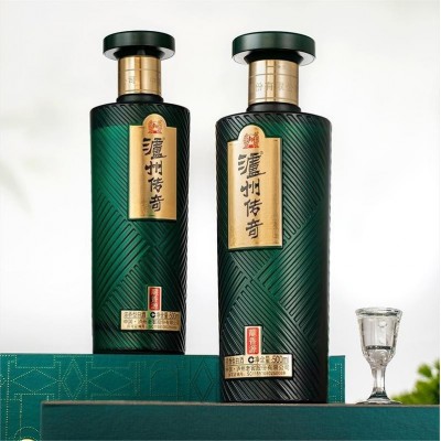 52度泸州传奇龙香源 浓香型白酒500ml 白酒招商酒水代理酒水批发1瓶