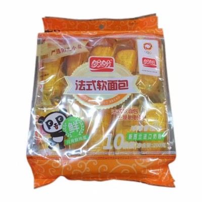 盼盼200g法式软面包香蕉味/香橙味/奶香味独立小包 批发5袋图3
