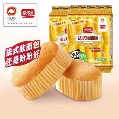 盼盼200g法式软面包香蕉味/香橙味/奶香味独立小包 批发5袋图5