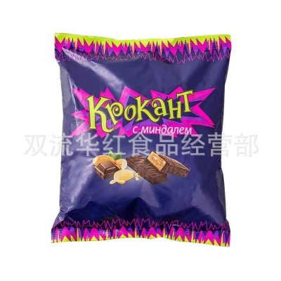 紫皮糖KND巧克力味夹心糖100g 整件24袋500g紫皮糖15袋图3