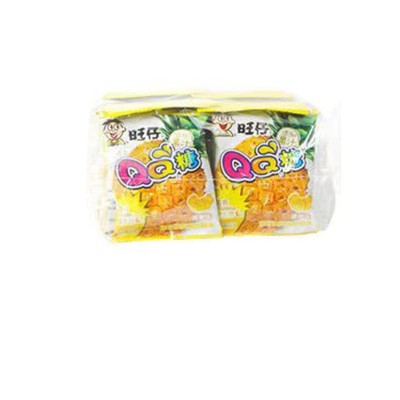 旺仔QQ糖果汁软糖橡皮糖（20gx20包一提）9个口味 整箱120包 零食2提图4