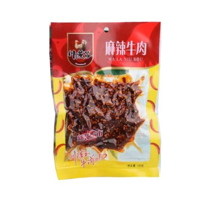 川漢子牛肉50g105g/袋 麻辣/泡椒/烧烤/藤椒味真空包装麻辣零食10袋图4