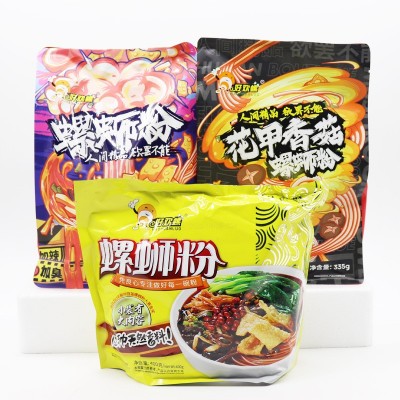 广西好欢螺螺蛳粉加臭加辣味老款原味小龙虾味花甲味批发一件代发2份图2