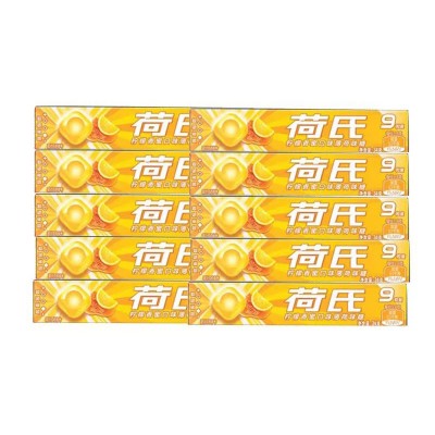 荷氏薄荷糖网红提神清凉休闲零食品众多口味水果润喉糖糖果口香糖1盒图4