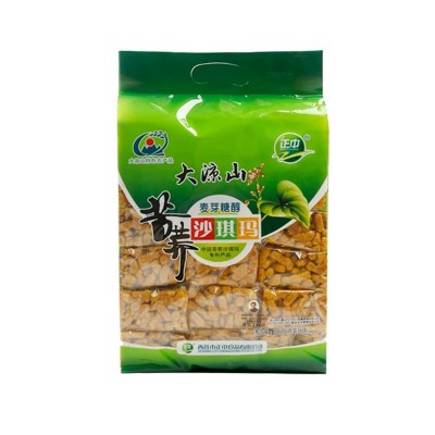 正中大凉山708g无蔗糖原味苦荞沙琪玛批发传统糕点休闲零食糕点心2袋图4