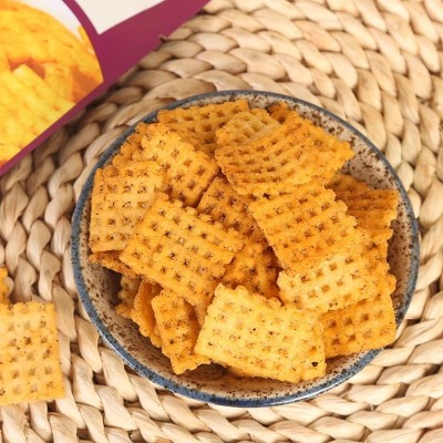 英伦之恋小米锅巴100g实体店同款休闲追剧小零食厂家批发解馋零食1袋