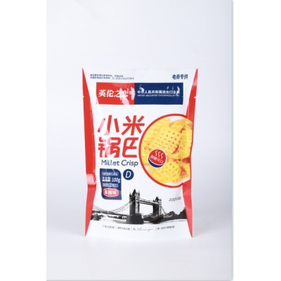 英伦之恋小米锅巴100g实体店同款休闲追剧小零食厂家批发解馋零食1袋图5