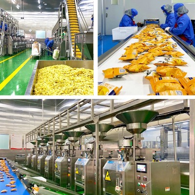 粗粮脆锅巴8袋休闲食品膨化儿童香辣味锅巴零食独立包装整箱批发1袋图2