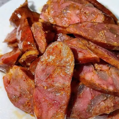 农家烟熏腊肠正宗四川麻辣纯肉香肠 川味展会地摊腊制品腊肉批发5份