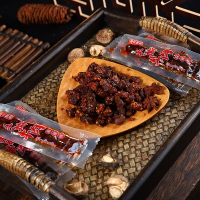 藏家阿妈麻辣牛肉四川特色风味小吃手撕牛肉小吃休闲风干牛肉干1袋图3