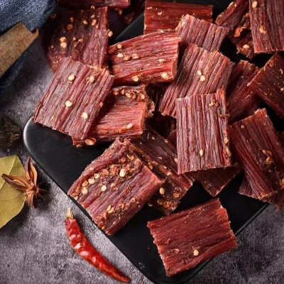 跑江湖地摊风干肉猪肉干散装风干手撕肉猪肉脯猪肉零食批发10斤图2